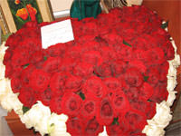 The ocean of roses