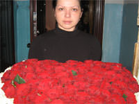 The ocean of roses