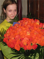 101 red roses