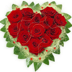 Heart of roses