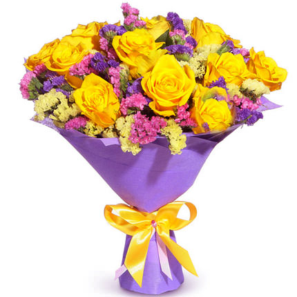 Romantic bouquet "The Firebird"  - buy in Ukraine