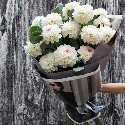 Bouquet "21 dahlias"  - buy in Ukraine