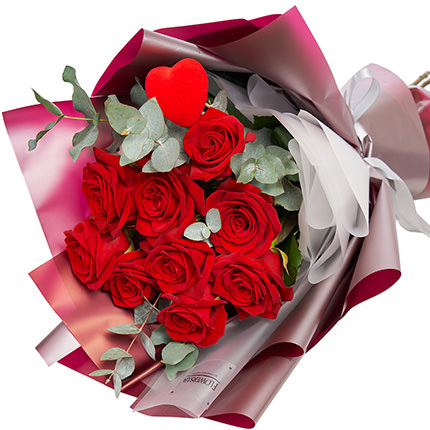 Bright bouquet "Love!"  – buy in Ukraine