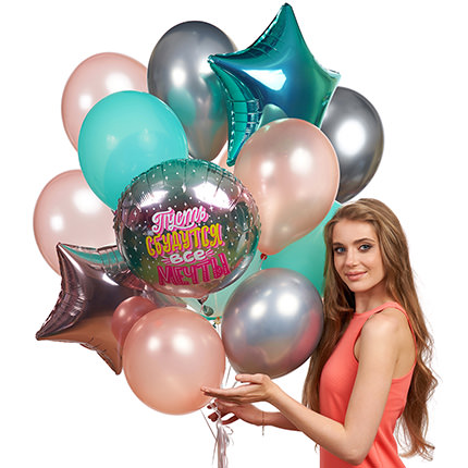 Collection "Let all dreams come true" - 3 balloons – from Flowers.ua