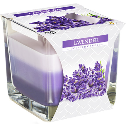 Three-layer candle "Lavender" – from Flowers.ua