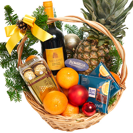 Basket "From Santa Claus!"  - buy in Ukraine