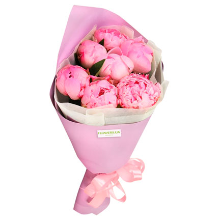 Bouquet "7 delicate peonies" – from Flowers.ua