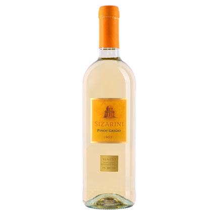 Вино Sizarini Pinot Grigio біле сухе 11% 0,75 л  – придбати в Україні