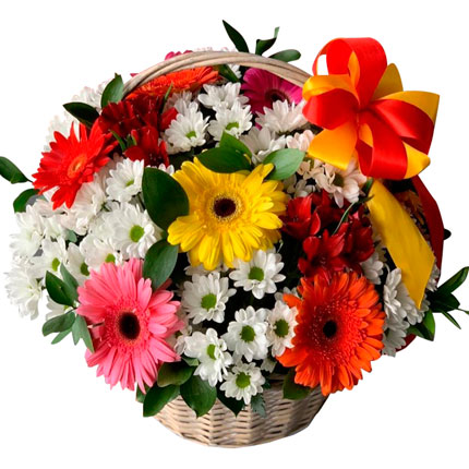 Basket "Have a nice day" – from Flowers.ua