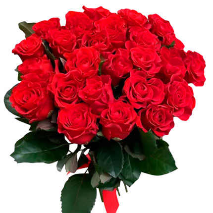 25 червоних троянд El Toro  – придбати в Україні