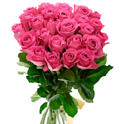 25 pink roses (Kenya)  – buy in Ukraine