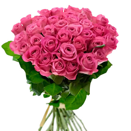 35 розовых роз (Кения)  - купить в Украине