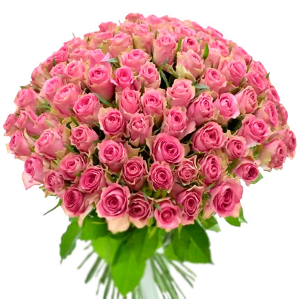 101 pink rose Shiary (Kenya)  – buy in Ukraine