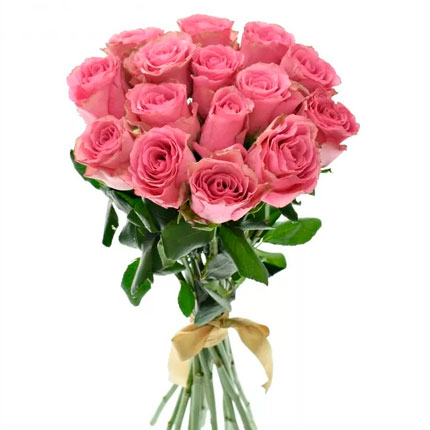 15 троянд Lovely Rhodos (Кенія)  – придбати в Україні