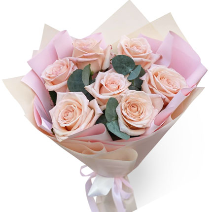 Букет “7 троянд Кімберлі”  – придбати в Україні