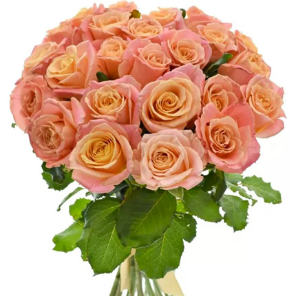Букет "21 троянда Міс Піггі"  - придбати в Україні