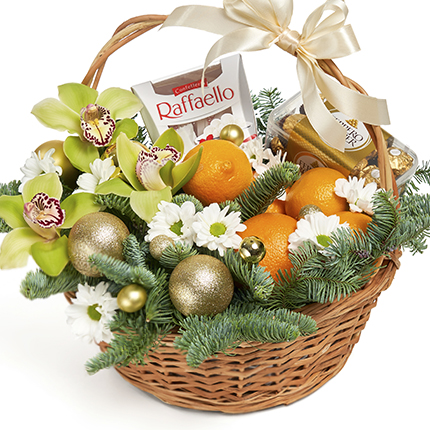 Gift basket "A frosty kiss" – from Flowers.ua