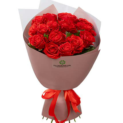Букет "15 червоних троянд El Toro"  – придбати в Україні