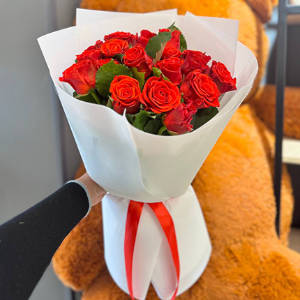 Special Offer! 19 roses El Toro  – buy in Ukraine