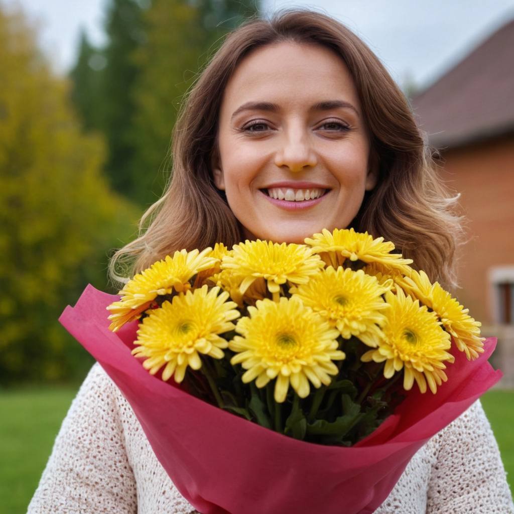 Замовляйте букет з хризантем на Flowers.ua