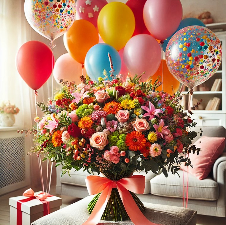 Привітання з днем янгола Федора: Яскраві квіти на іменини