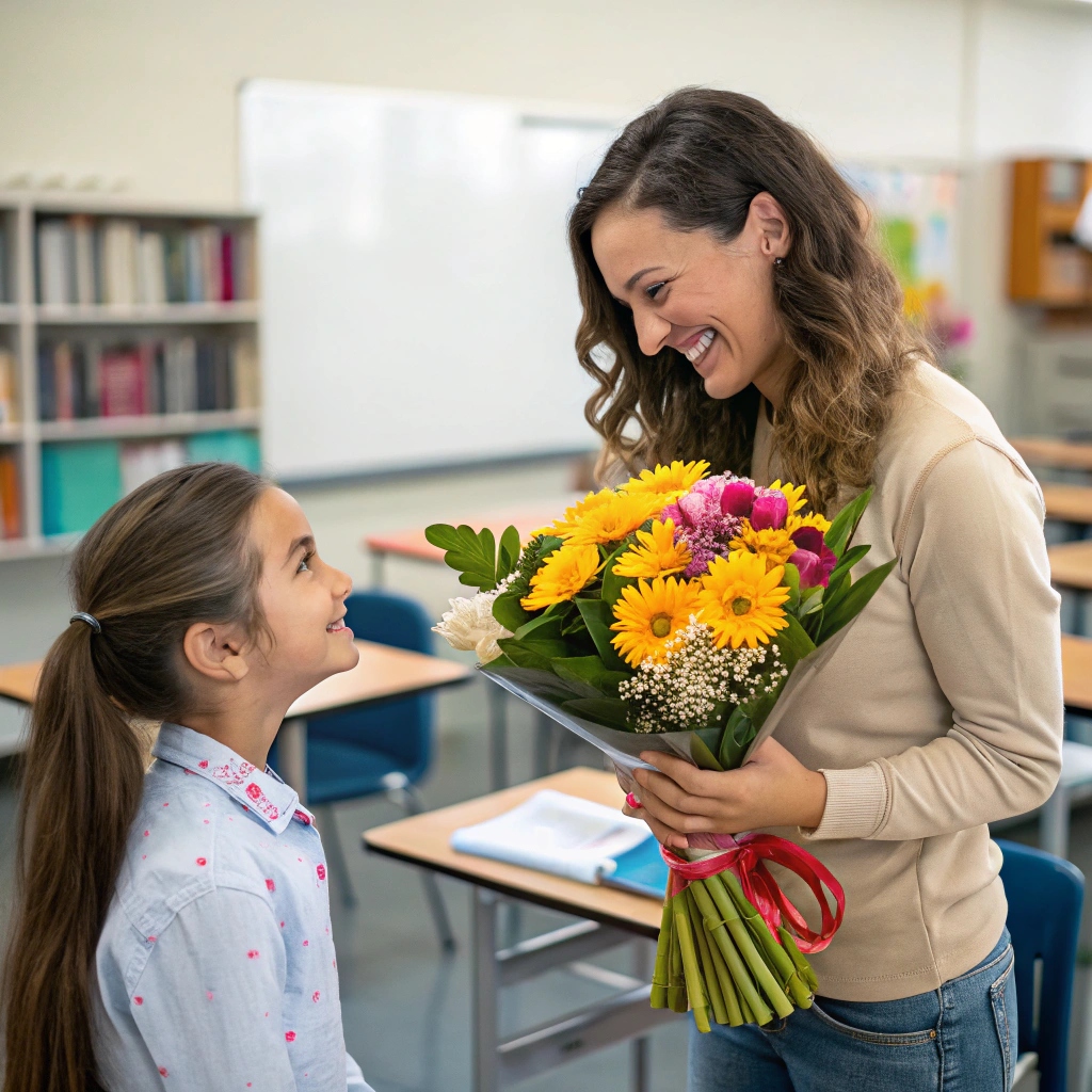 Букети для вчителя: кращі квіткові ідеї до шкільних свят