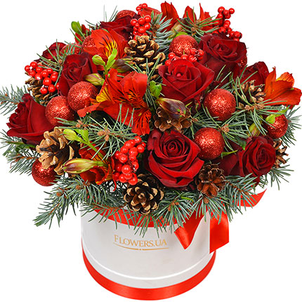 Сomposition in box "Precious Gift" – delivery in Ukraine