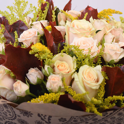 Bouquet "Golden leaf fall " - order with delivery