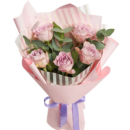 Bouquet of 5 roses "Memory Lane" – order with delivery