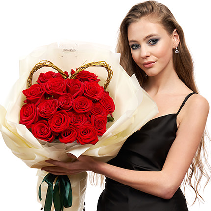 Bright bouquet "Gentle kiss" - delivery in Ukraine