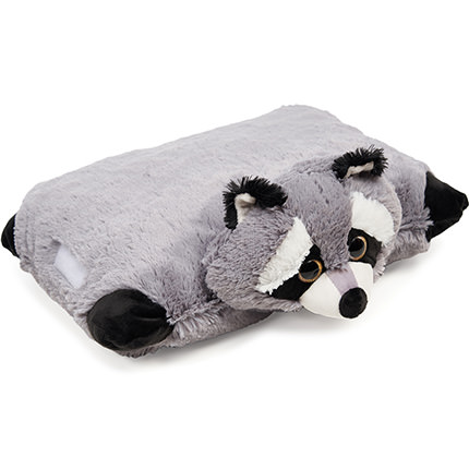 Raccoon (transformable pillow) – order with delivery