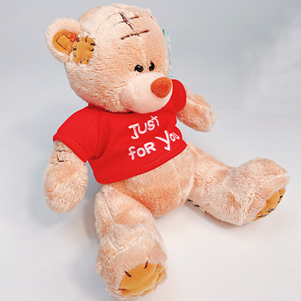 М'яка іграшка "Ведмедик Тедді" (хлопчик) - доставка по Україні