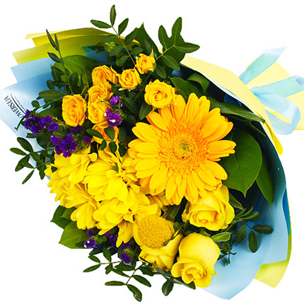 Bouquet "Rays of warm summer" - order with delivery