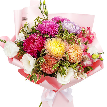 Autumn bouquet "Watercolor" - order with delivery