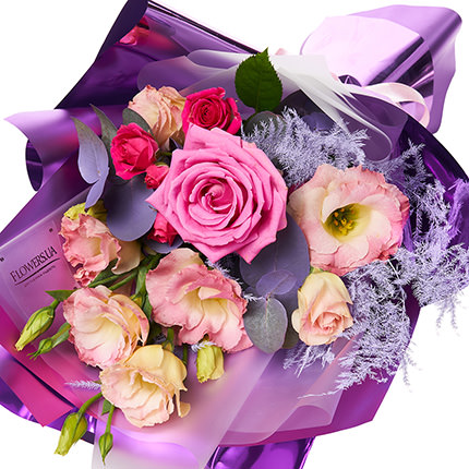 Bouquet "Good mood!" + "Lubimov" - order with delivery