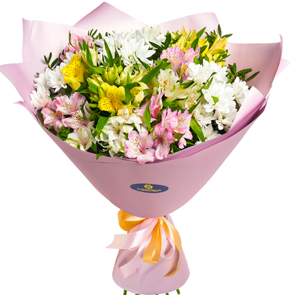 Букет цветов "Чудесное настроение" - доставка по Украине