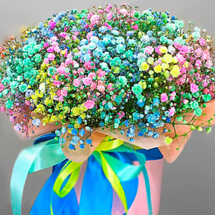 Цветы в коробке "Хорошее настроение" - доставка по Украине