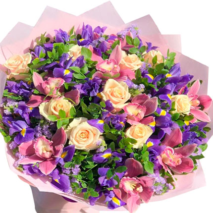 Bouquet "Purple joy" - delivery in Ukraine