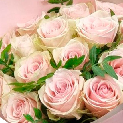 15 roses Pink Athena (Kenya) - order with delivery