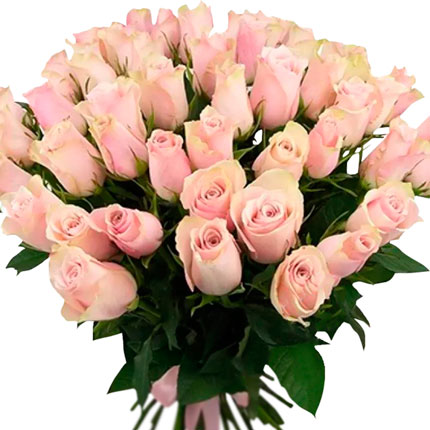 35 роз Pink Athena (Кения) - доставка по Украине