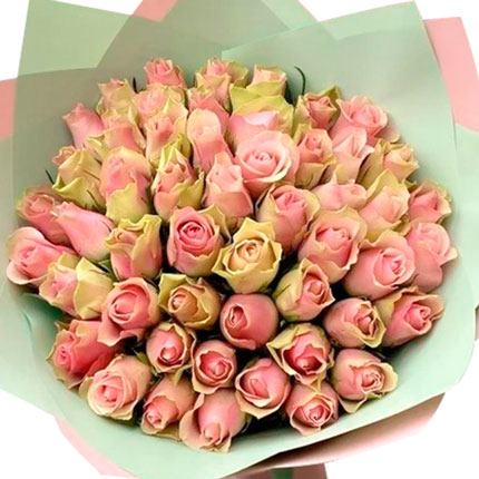 35 роз Belle Rose (Кения) - доставка по Украине