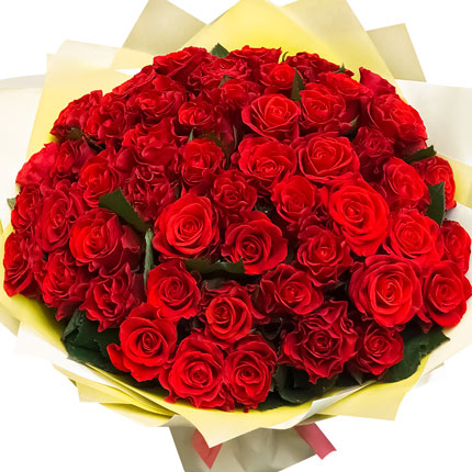 51 красная роза El Toro – доставка по Украине