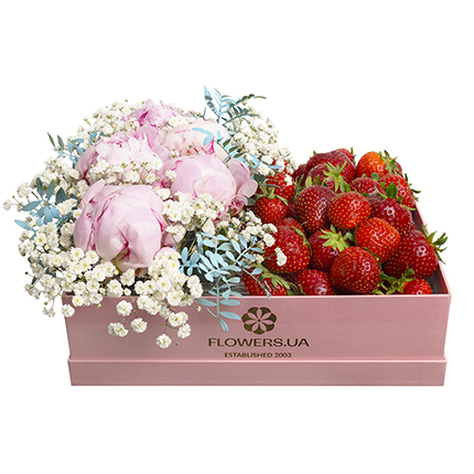 Composition "Strawberry present" – order with delivery