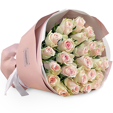 25 Pink Athena roses - delivery in Ukraine
