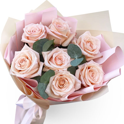 Букет “7 троянд Кімберлі” - замовити з доставкою