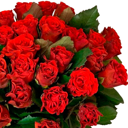 Букет "29 красных роз" – доставка по Украине