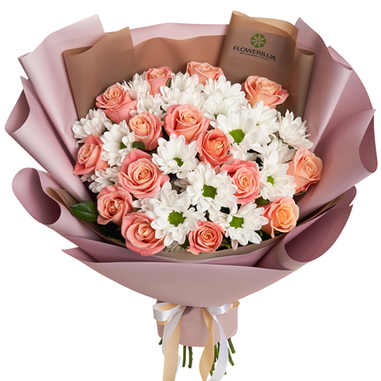 Bouquet "Pink Dawn" - order with delivery