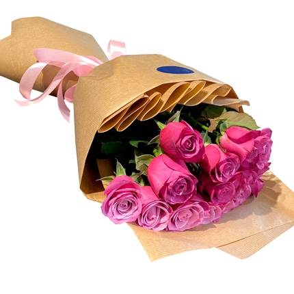 Букет "15 троянд Принц Персії" – доставка по Україні