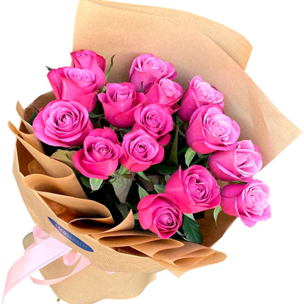 Bouquet "15 Prince of Persia roses" – order with delivery