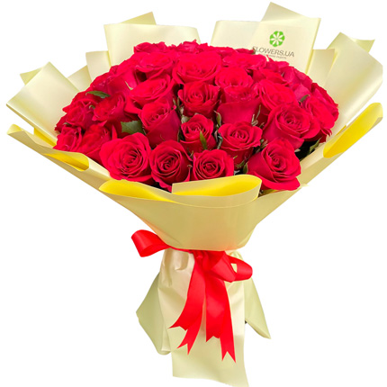 Bouquet "Red dream" - order with delivery